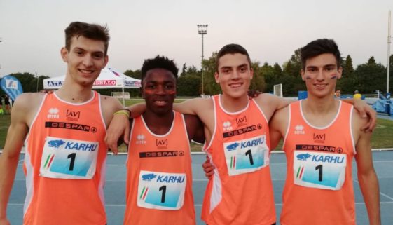 4x100 allievi