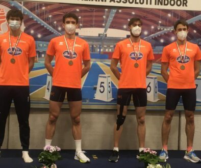 L’AV BRAZZALE DI BRONZO NELLA 4X400 L’AV BRAZZALE DI BRONZO NELLA 4X400